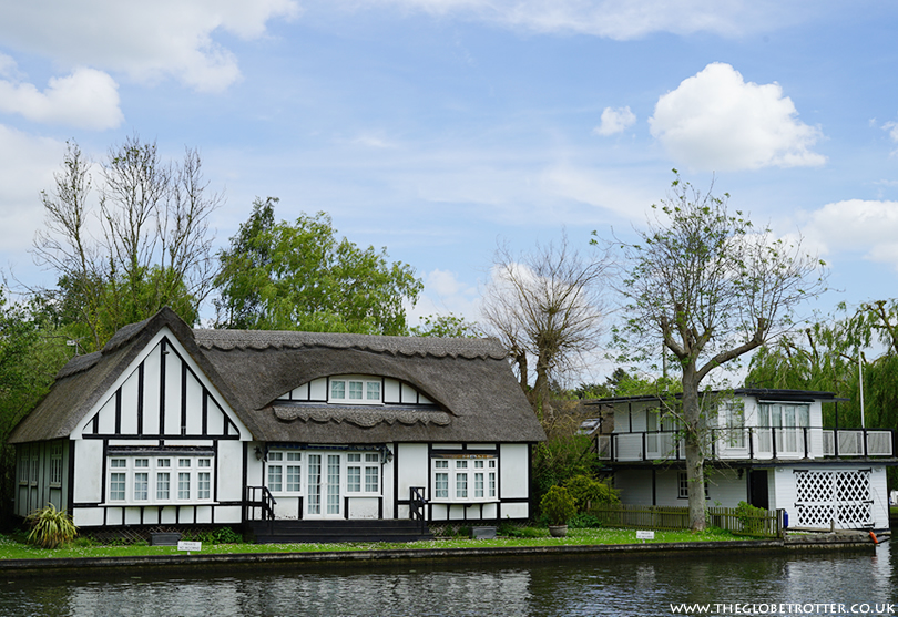 The village of Horning in Norfolk Broads