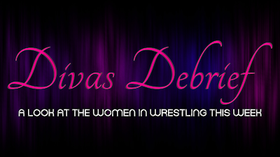 logo for Divas Debrief Women Wrestlers weekly rundown