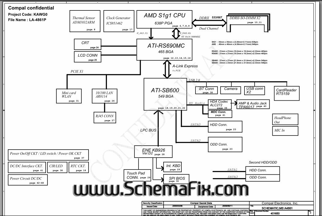 Acer Aspire 5517 KAWG0 Schematic PDF