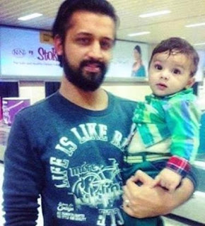 Atif Aslam Bersama Putranya Ahad