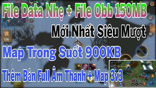 Fix Lag Liên Quân V42 Giảm Lag Bằng File Data + Obb Mới Nhất Siêu Mượt | HQT CHANNEL