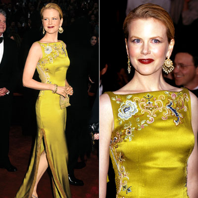 nicole kidman oscar gowns