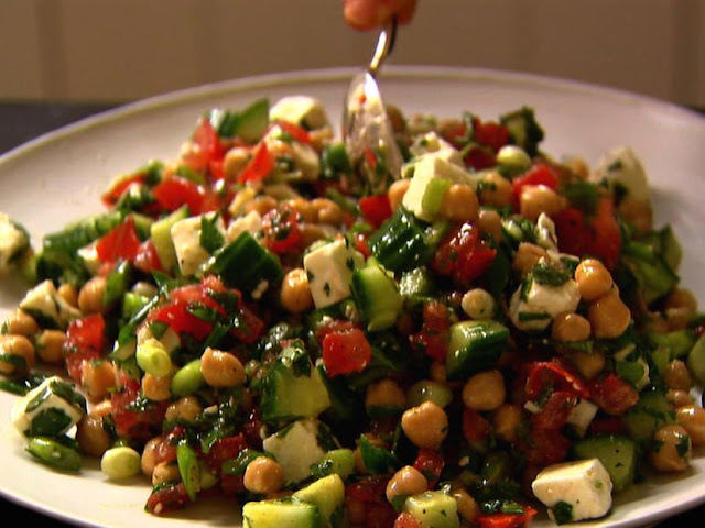 Middle Eastern Vegetable Salad 