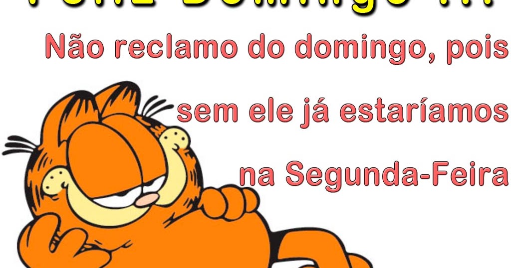 Frases de Domingo: Mensagens Curtas Engraçadas sobre 