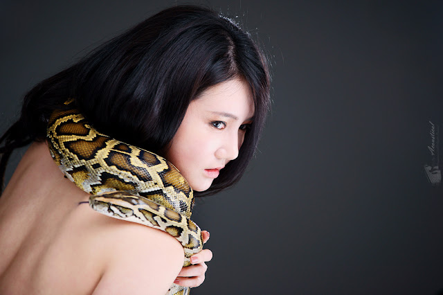5 Snake Girl - Han Ga Eun  - very cute asian girl - buntink.blogspot.com