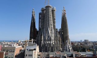 Sagrada Familia em Barcelona na Espanha