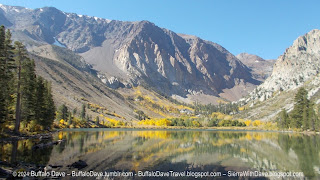 Parker Lake - fall colors around Parker Lake