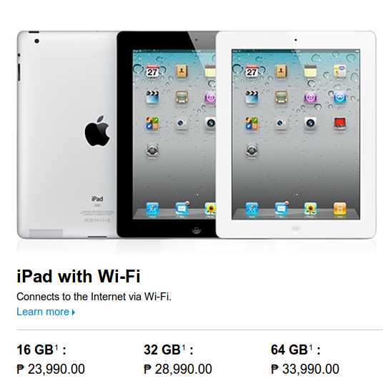 Mobile Raptor: The Apple iPad 2 is now in the Philippine