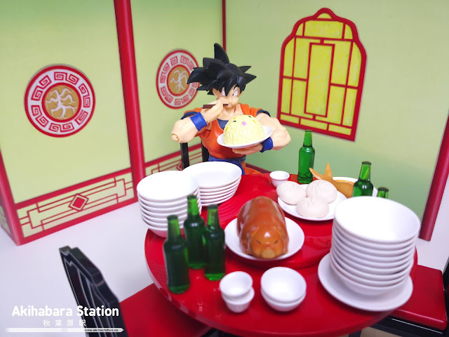 Review del S.H.Figuarts Son Goku Harahachibunme Restaurant Set - Tamashii Nations