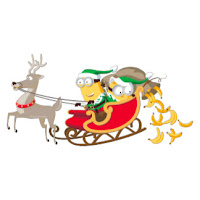 The Minions | Minion Santa's Sleigh