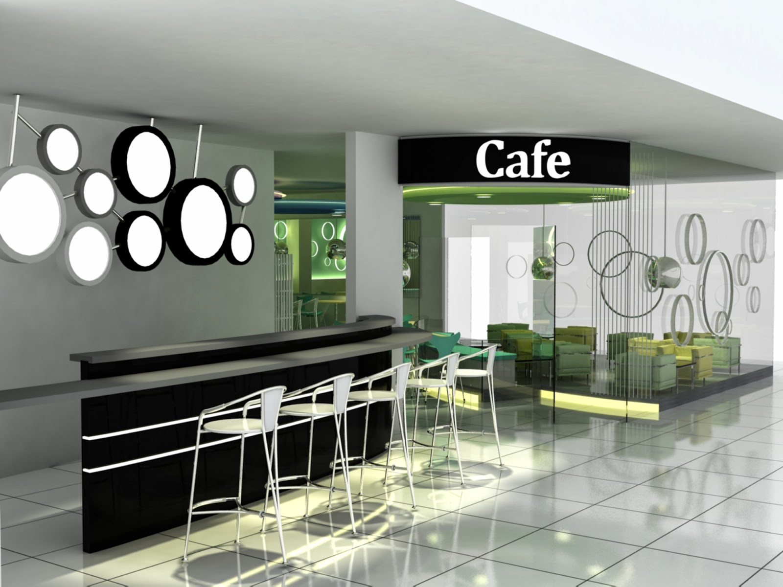 Interior Design  SPGG Cafe  Design  Proposal Concept  Under 