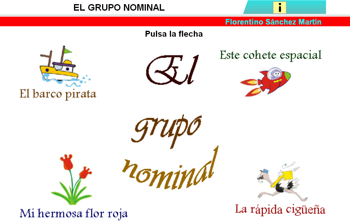 http://cplosangeles.juntaextremadura.net/web/edilim/curso_4/lengua/grupo_nominal/grupo_nominal.html