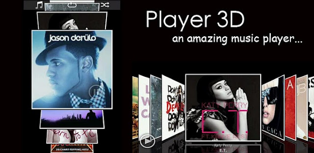 3D music player android