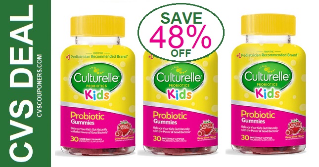 CVS Deals on Culturelle Kids Gummies