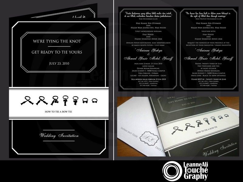 Kewlies' Wedding Invites