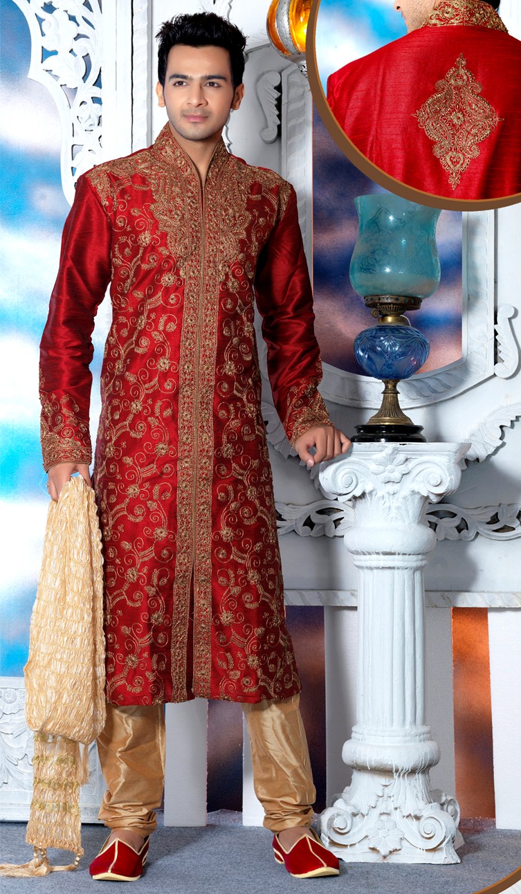  Wedding  Sherwani And Kurta  Pajama Collection 2012 Indian 