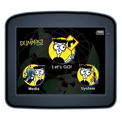 GPS Navigation For Dummies FD-220 3.5-Inch Portable GPS Navigator