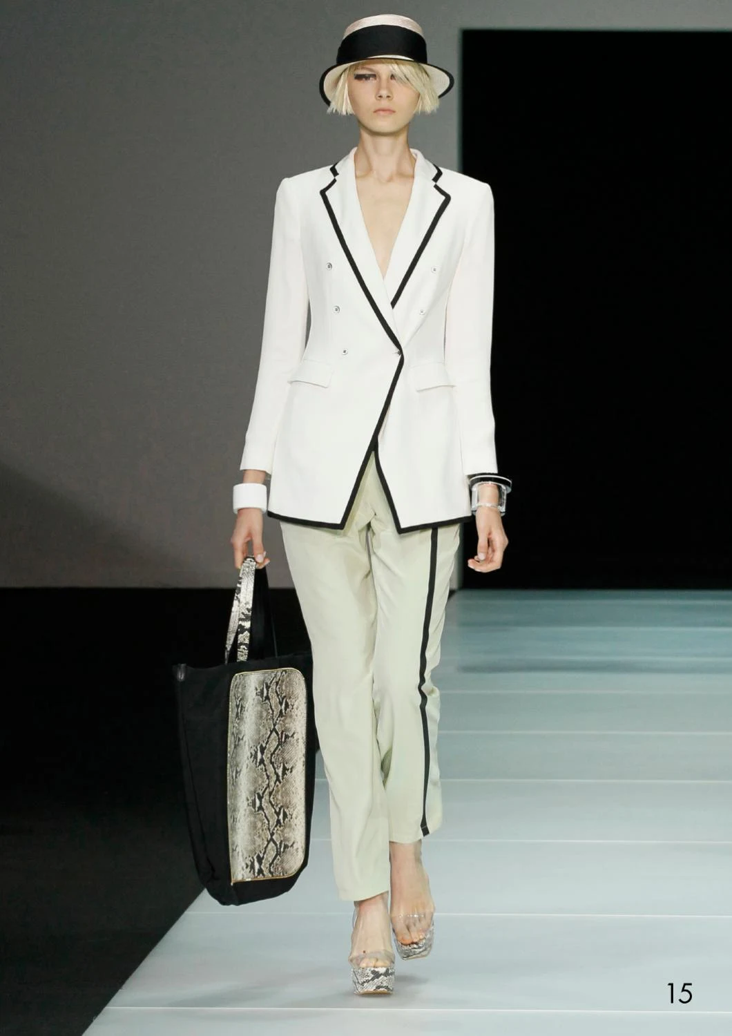 Emporio Armani Womens Wear Spring/Summer 2012