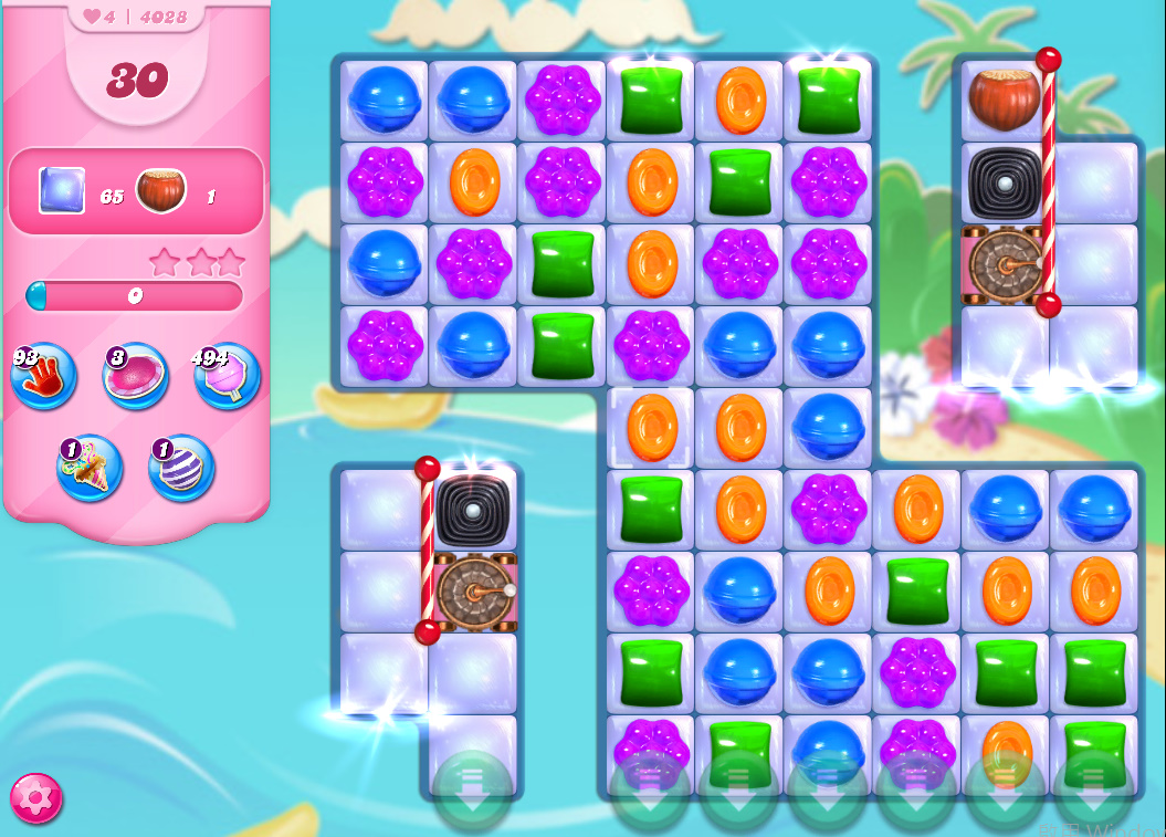 Candy Crush Saga level 4028