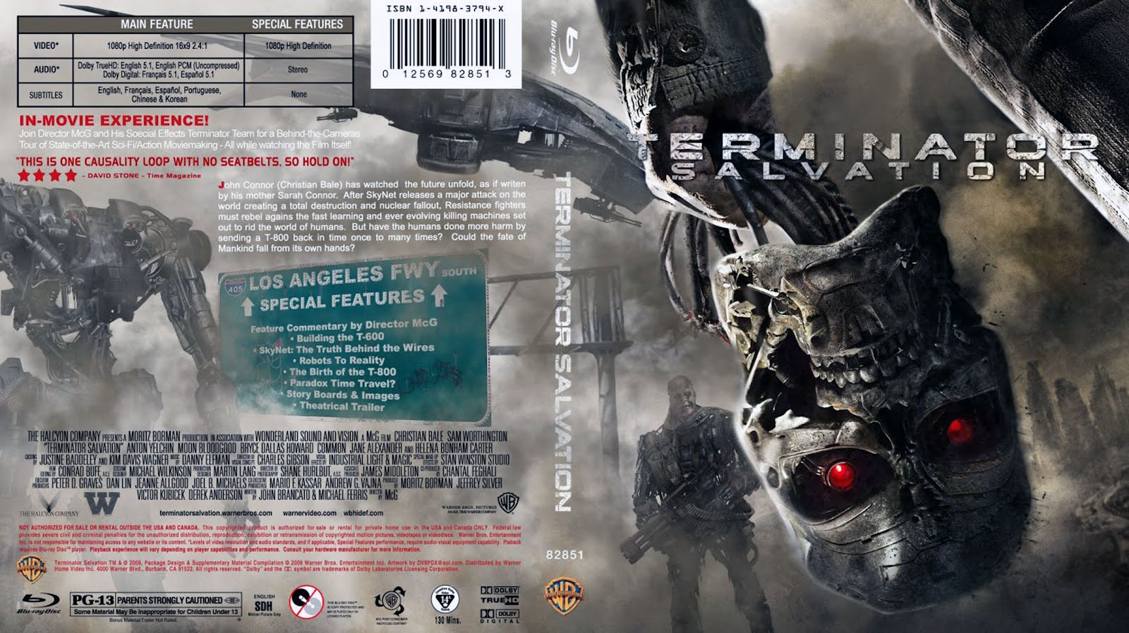 Terminator Salvation Dvd Disk Cover