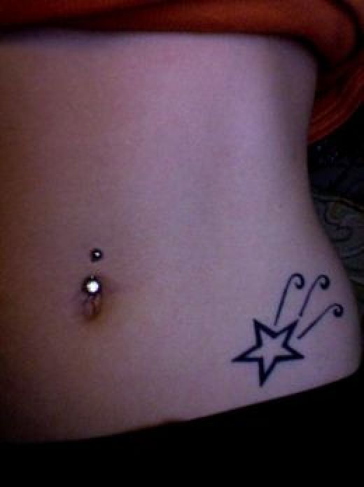star tattoos for girls Now this star tattoo wud be