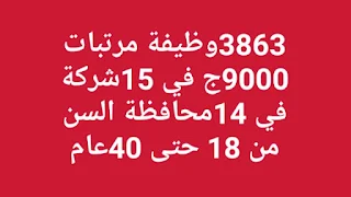 بمرتبات تصل لـ 9900 جنيه وظائف خالية في محافظة القاهرة