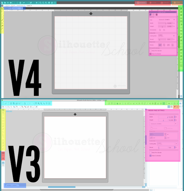 silhouette studio differences silhouette studio download silhouette studio v3 silhouette studio v4