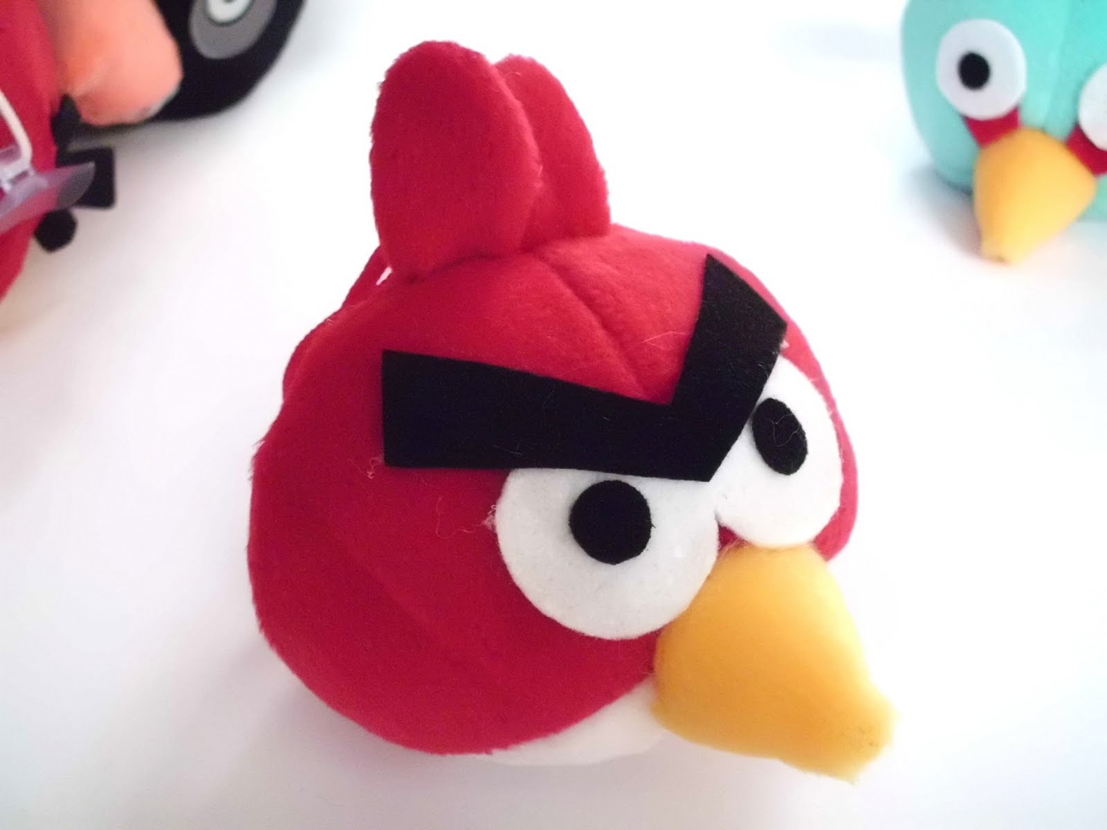 makacio com Boneka Angry Bird 3 Merah Gantungan Kaca Rp 