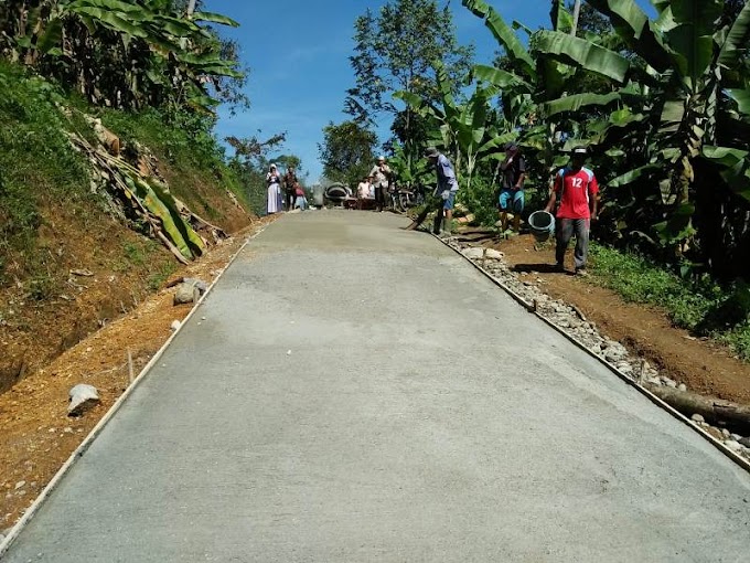 Tiga Proyek Fisik Dari Dana Desa Tahun 2019 di Nagari Batu Kalang,  Berhasil Dituntaskan