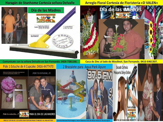 AUDIOS: Magazine Senderos de Apure Radio especial dia de las MADRES, de este sábado 09 y domingo 10 de mayo 2015.