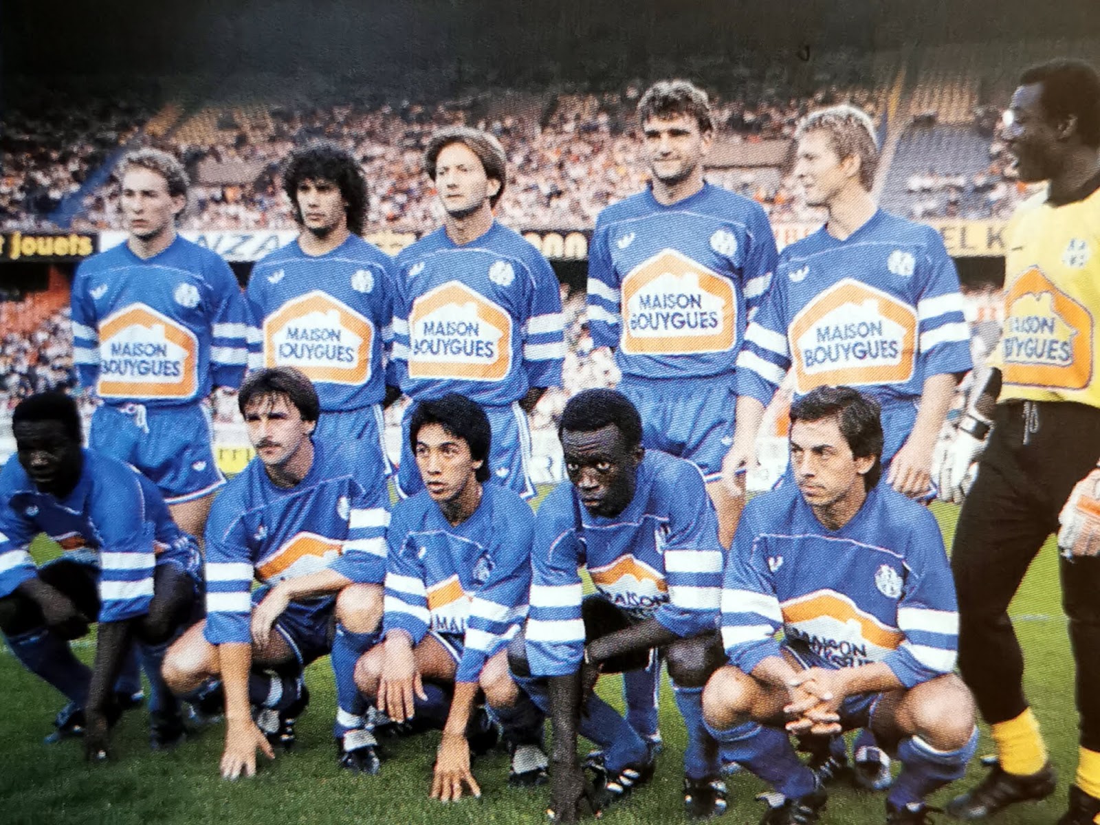 THE VINTAGE FOOTBALL CLUB: OLYMPIQUE DE MARSEILLE 1987-88.