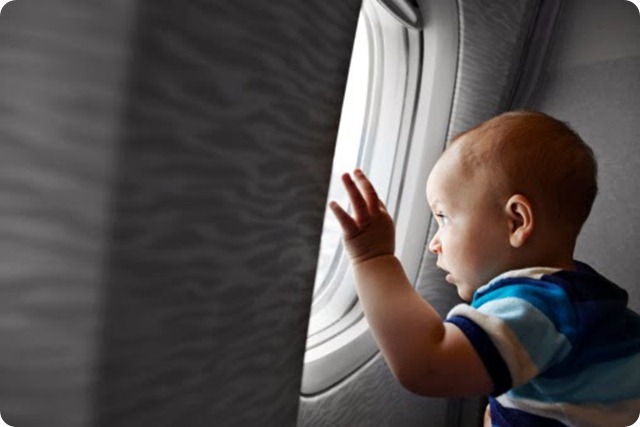 Viajar de avião com bebês -babette