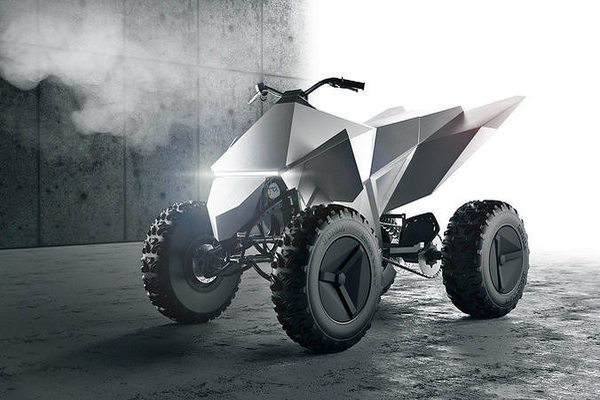 بالصور: بعد شاحنة Cybertruck، تيسلا تكشف عن Cyberquad للأطفال!