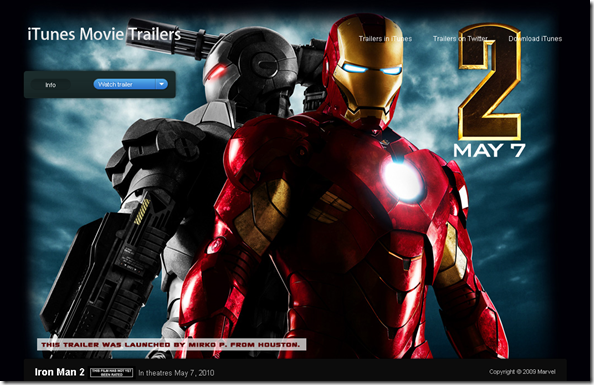 ironman 2 iron man trailer 2010