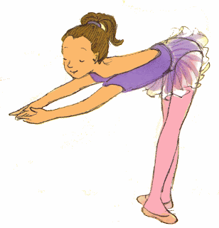 Cute Toon Ballerinas Images. 