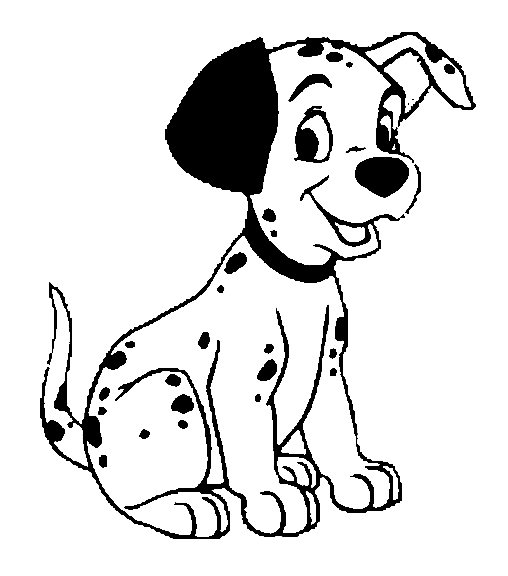 Download Disney Coloring Sheets For Kids: 101 Dalmatians Coloring Pages