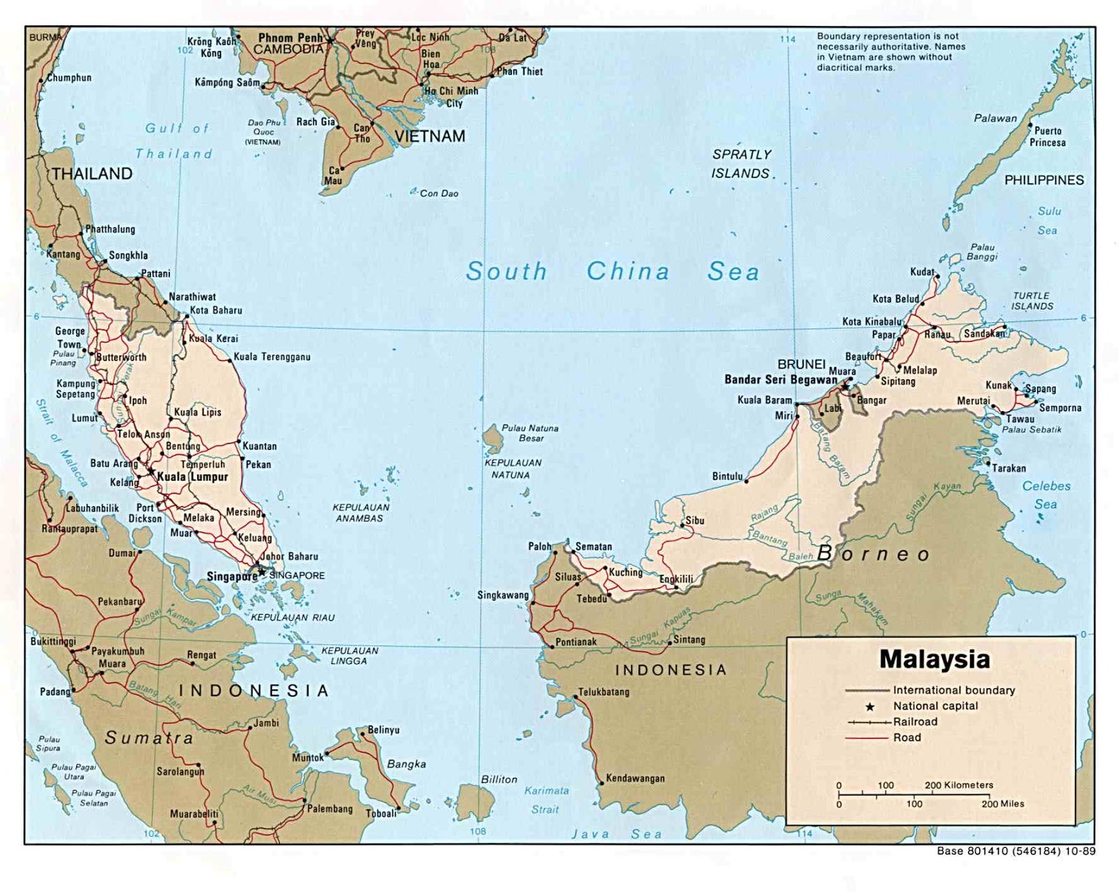 خريطة ماليزيا Malaysia Map مجلة رحالة