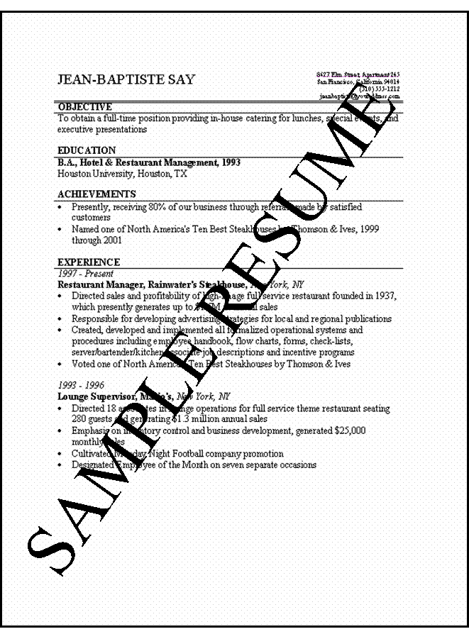 Que Achmad Dot Com Koleksi Contoh Resume Lengkap Terbaik Dan Terkini Sumber Rujukan