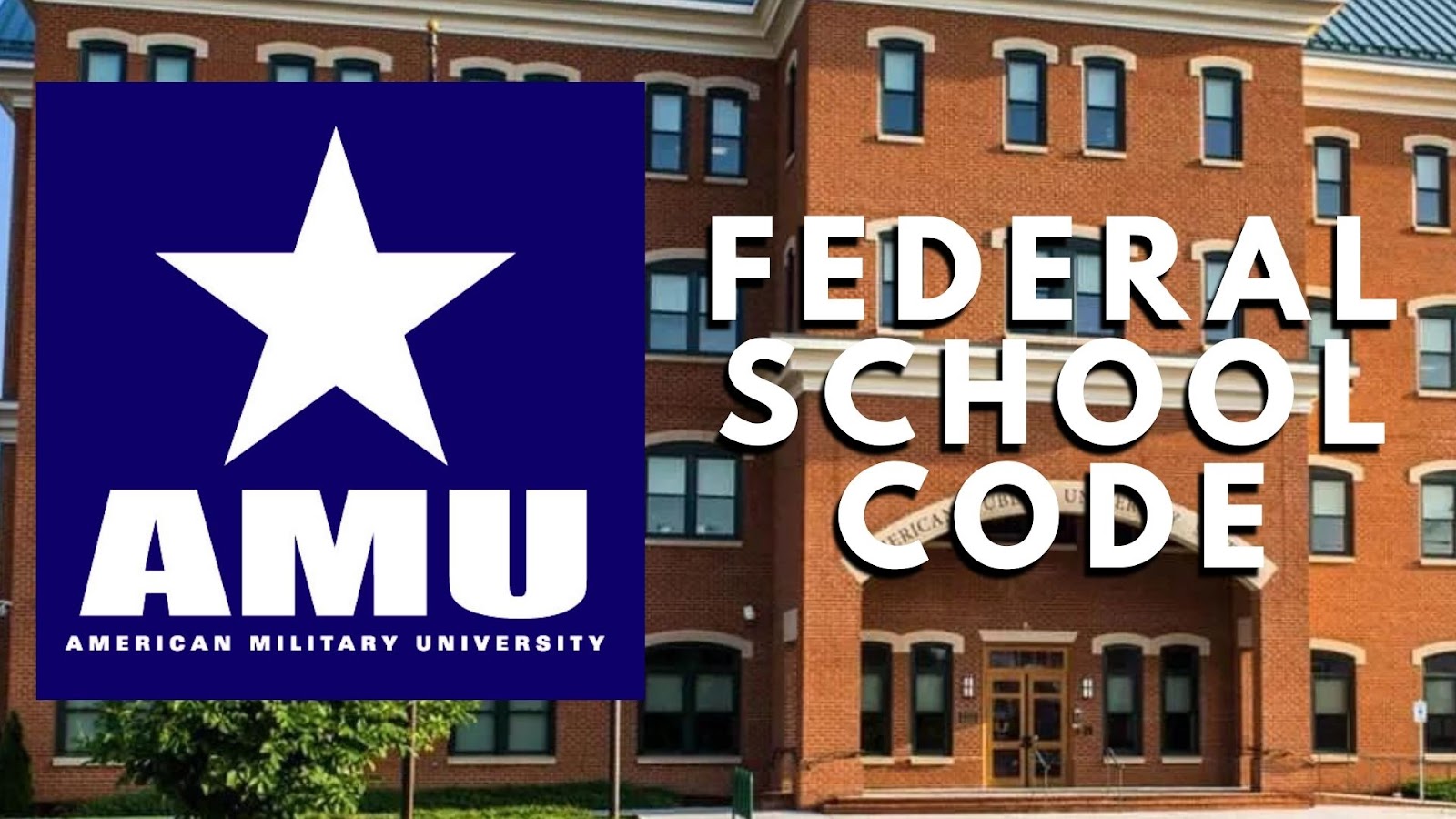 AMU Federal School Code