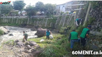 Perawatan Ketat Sungai Cikapundung oleh Satgas Sektor 22 Melalui SubSektor 12