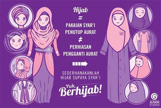 8 Ciri Pakaian yang Anda Pakai Sudah Sesuai Syariat Islam