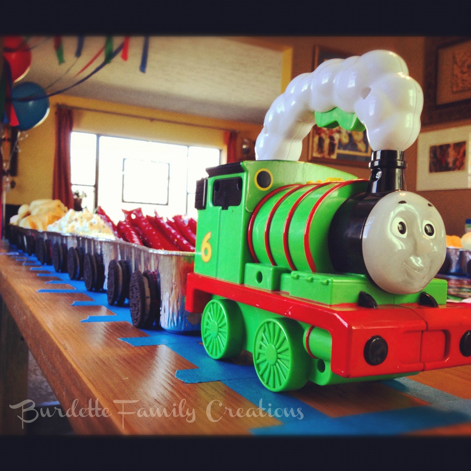 Burdette Family Creations Thomas  the Train  Birthday  Party 