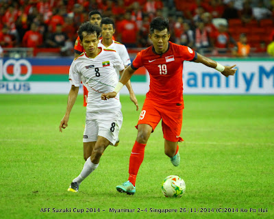 Khairul Amri on the ball