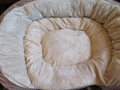 Eco-friendly dog bed I won and a Blog Hop