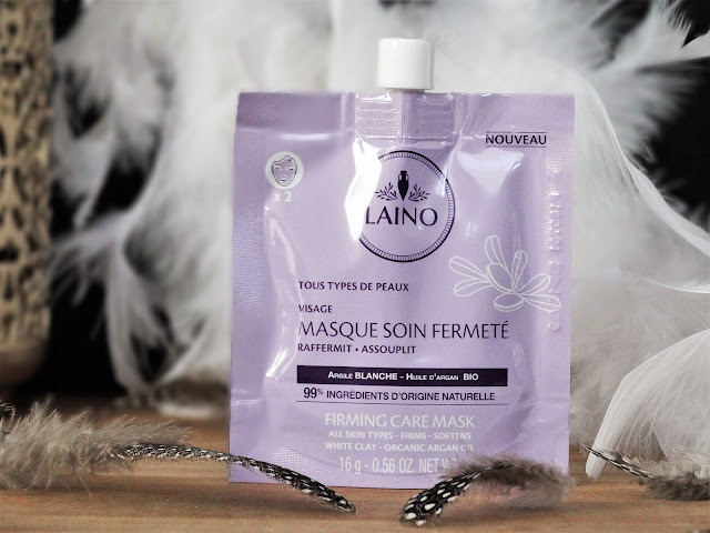 avis Masque Soin Fermeté Argile Blanche Laino, masque a l'argile blanche laino, avis masque argile laino, masque a l'argile tous types de peaux, laboratoires gilbert