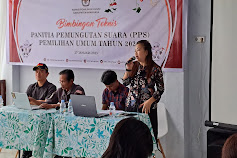 KPU Minahasa gelar Bimtek PPS Pemilu 2024