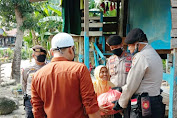 Satuan Sabhara Polres Enrekang Kembali Lakukan Giat Bantuan Sosial di Desa Cemba