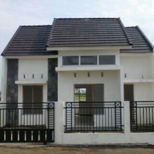 Desain rumah minimalis modern 1 lantai type 45