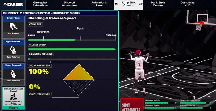 Troy Brown Jr. Base for Tall Guards