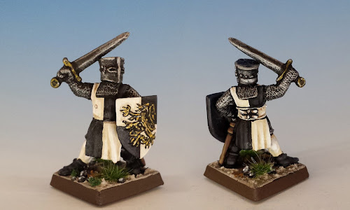 Baron Gisbar, F4 Feudals, Citadel Miniatures (1987, sculpted by Michael and Alan Perry)